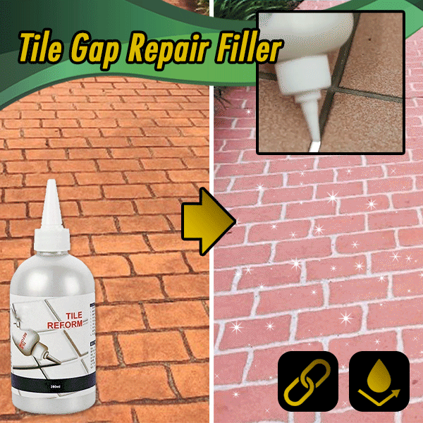Multi-purpose waterproof tile gap filler & grout sealer for kitchen, bath, and general home improvement projects.