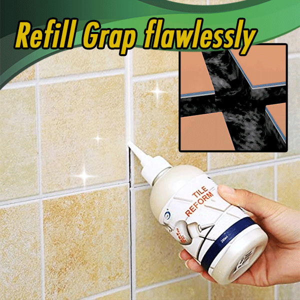 Renovate your bathroom & kitchen with waterproof tile grout repair filler. Seals, protects, and resists mold growth.