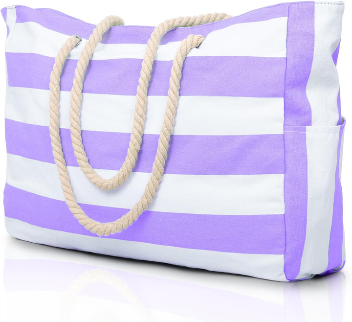 Essential waterproof beach tote for storing wet items safely.