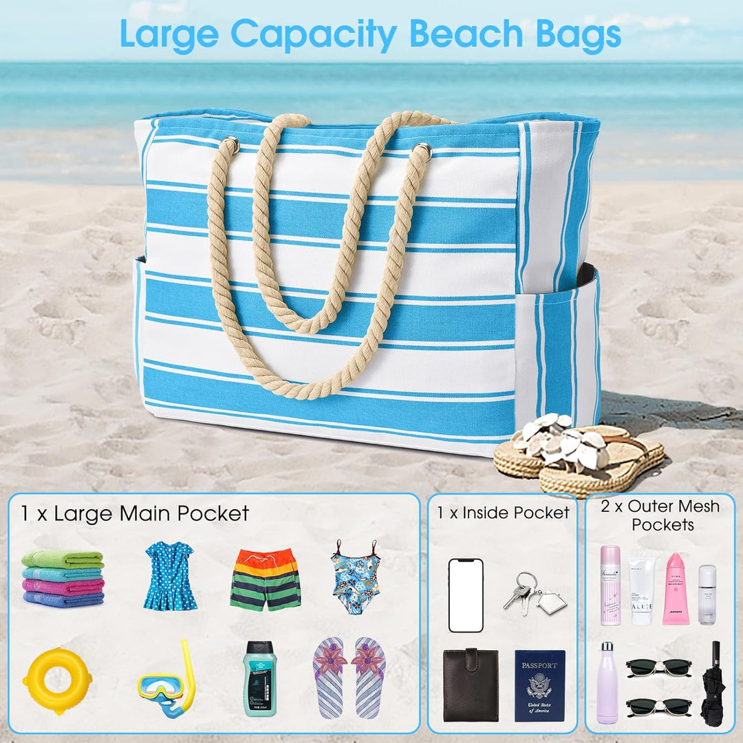 Stylish oversized beach bag in pink, a must-have summer accessory.
