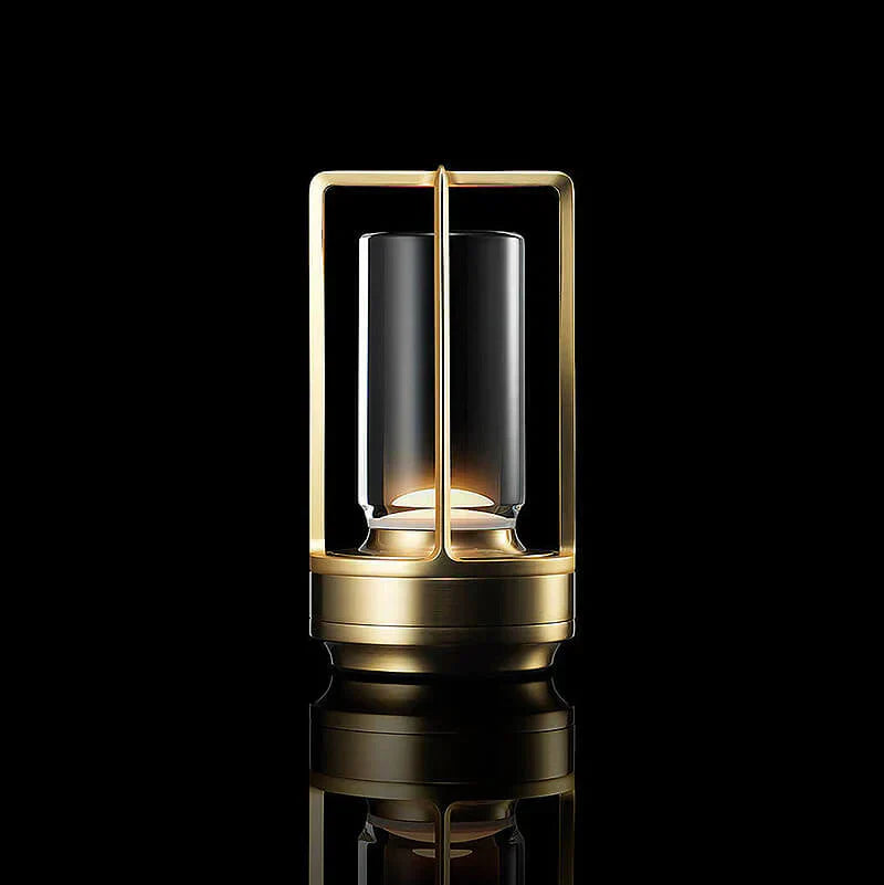 Decorative RGB crystal table lamp, touch control, for stylish indoor & outdoor living.