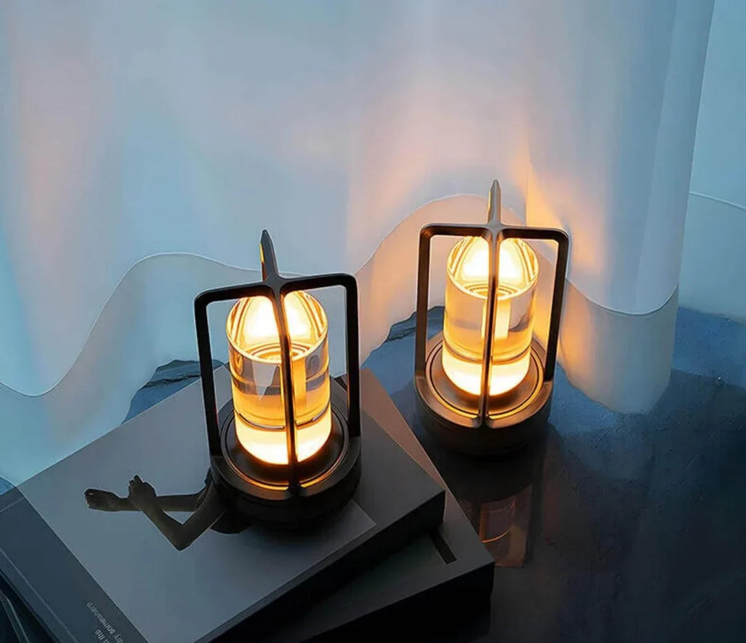Decorative LED crystal lamp, waterproof, perfect for indoor & outdoor ambient lighting.