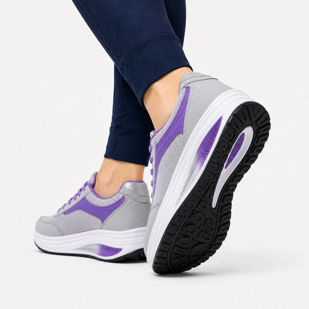 Top-rated supportive women's Wave orthopedic walking shoes with advanced cushioning technology.