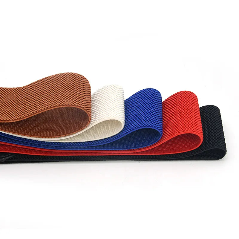 Sophisticated wide women's belt, embodying Parisian chic with an elastic design. A perfect PU leather fashion belt.