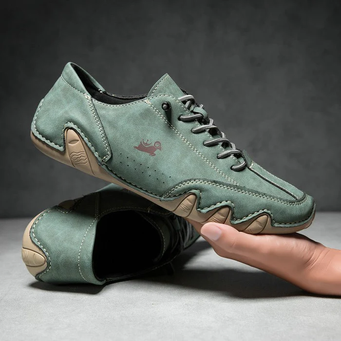 Men's minimalist barefoot sneakers, lightweight & flexible for natural movement, trail walking, and daily comfort.