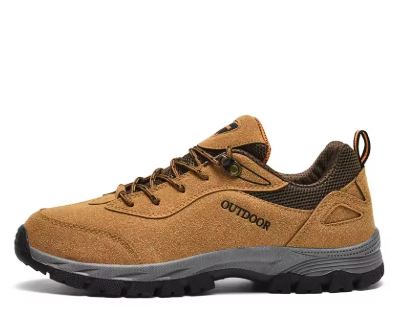Men's orthopedic hiking shoes, all-day comfort & sturdy support for outdoor trails and walking.