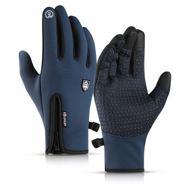 Stay connected and warm with these waterproof thermal touchscreen gloves for winter adventures.