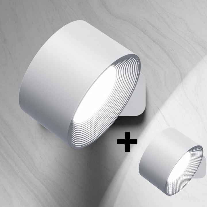 Portable cordless LED light with magnetic mount, touch control, and 360° rotation for flexible use.