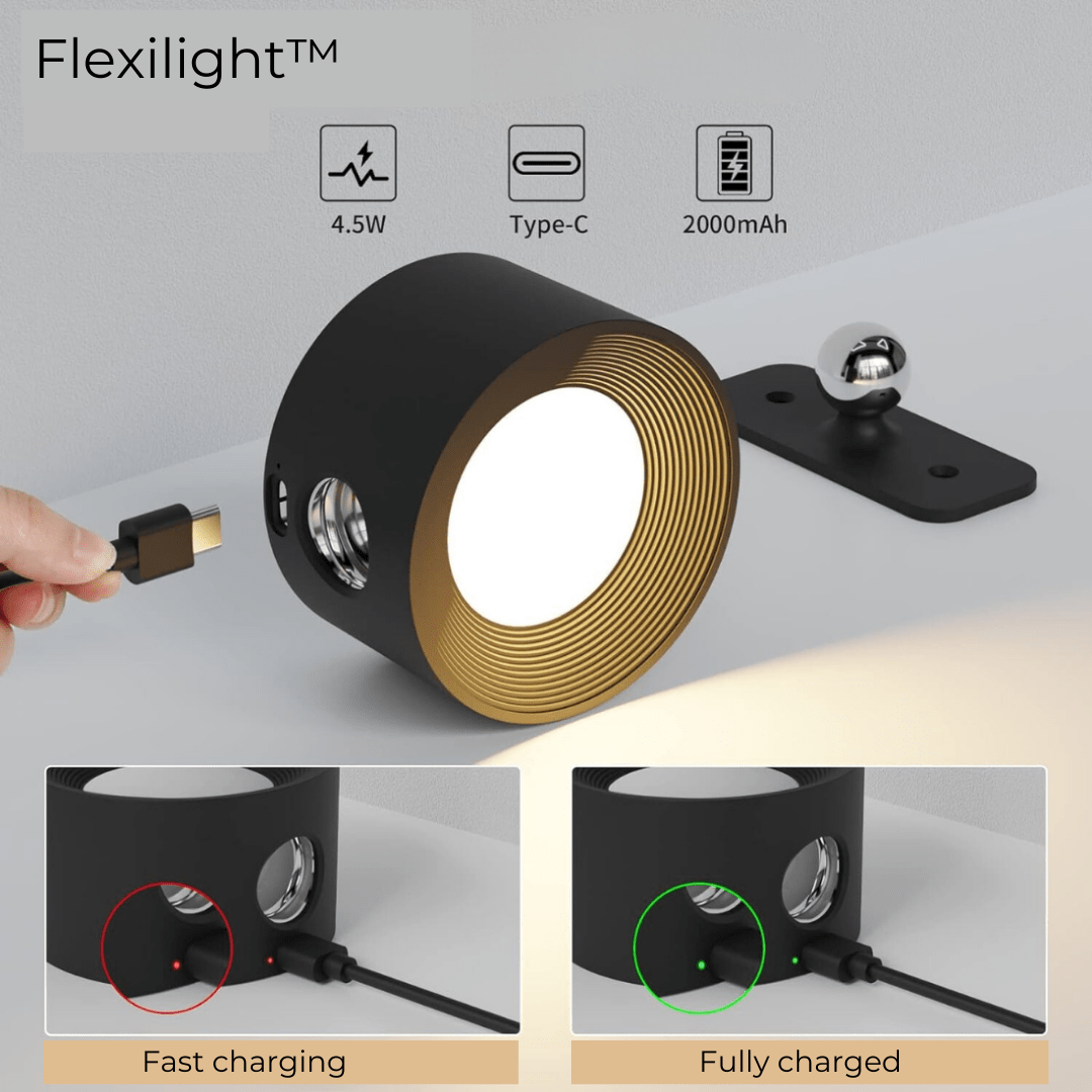 Easy-to-install wireless LED lamp with magnetic mount, touch control, and 360° rotation for flexible lighting.