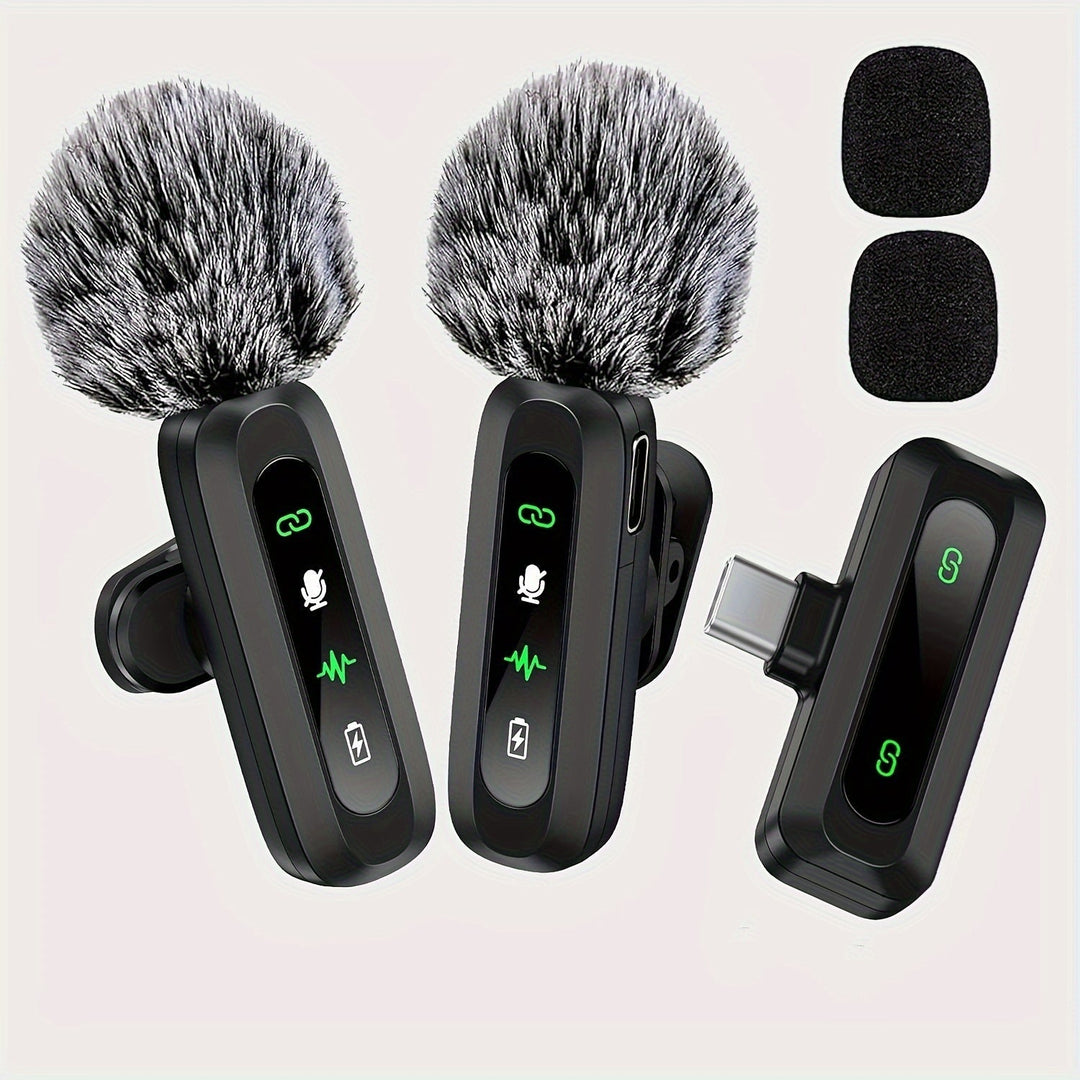 Content creator's choice: wireless lavalier microphone with USB-C