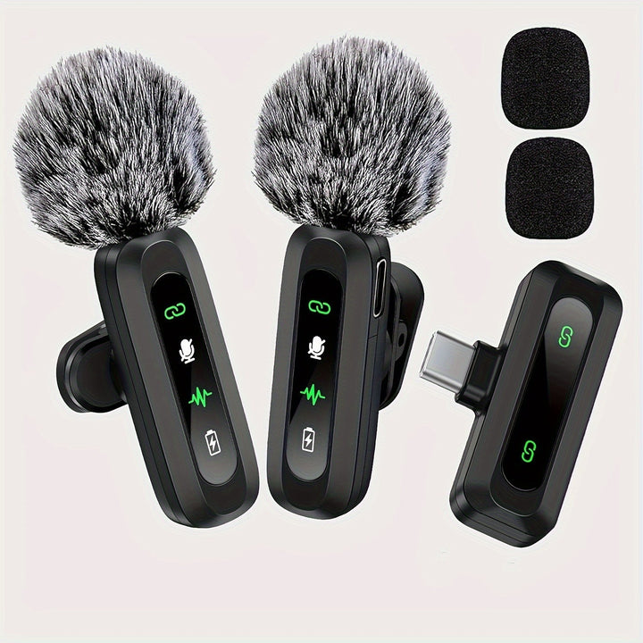Content creator's choice: wireless lavalier microphone with USB-C