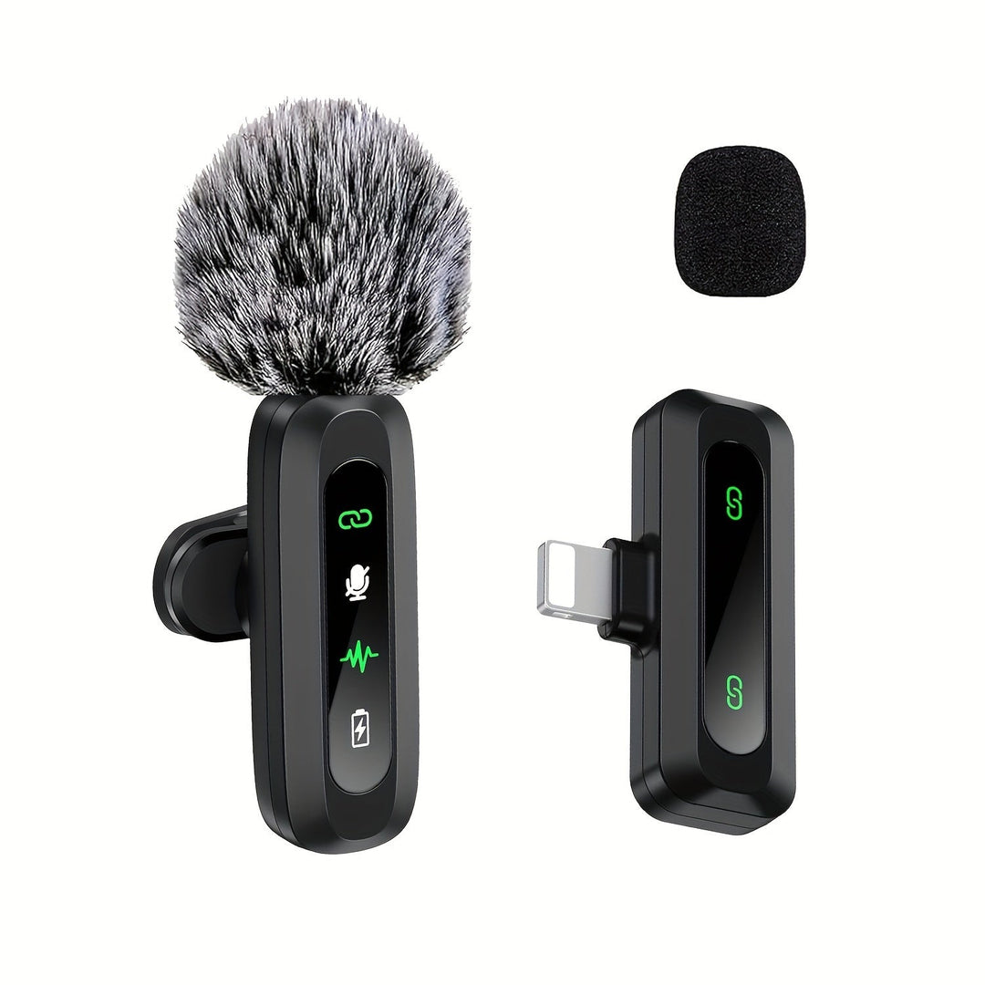 Professional sound recording with a wireless lavalier USB-C mic