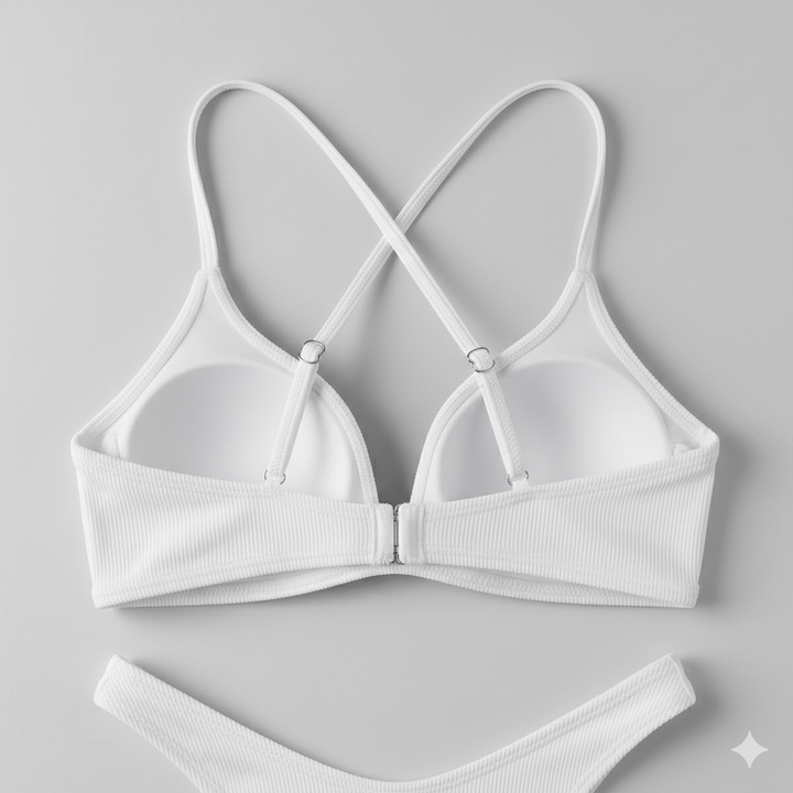 Enjoy the summer in this chic and adjustable bikini swimwear.