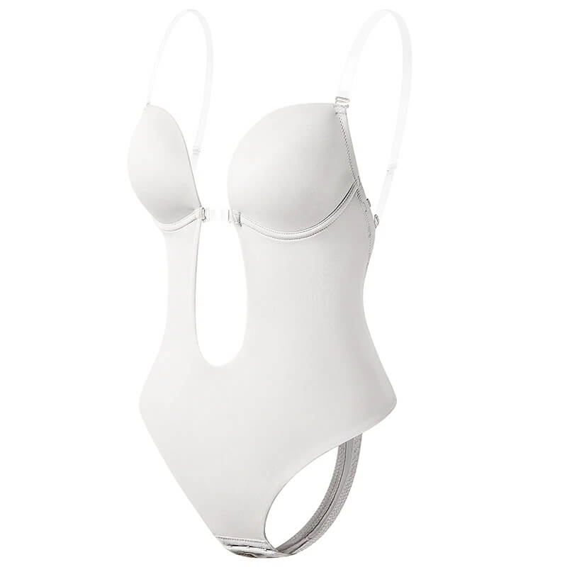 Deep plunge backless shaper designed for ultimate support and a flawless look under any outfit.
