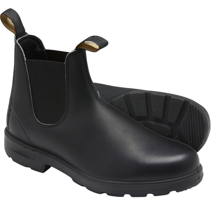 Durable leather Chelsea boots designed for women's work and casual wear