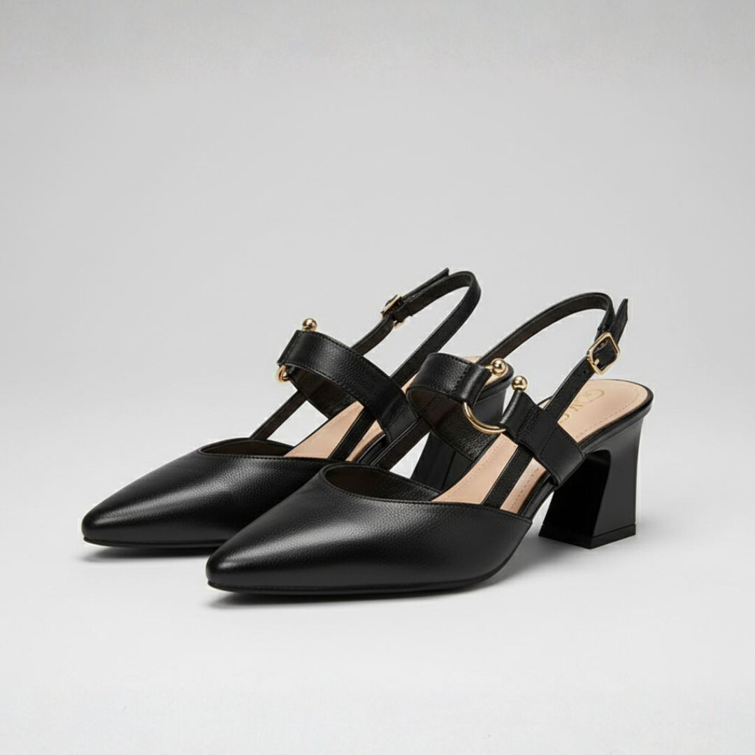 Stylish and supportive orthopedic heels for women, designed for maximum comfort and pain relief.