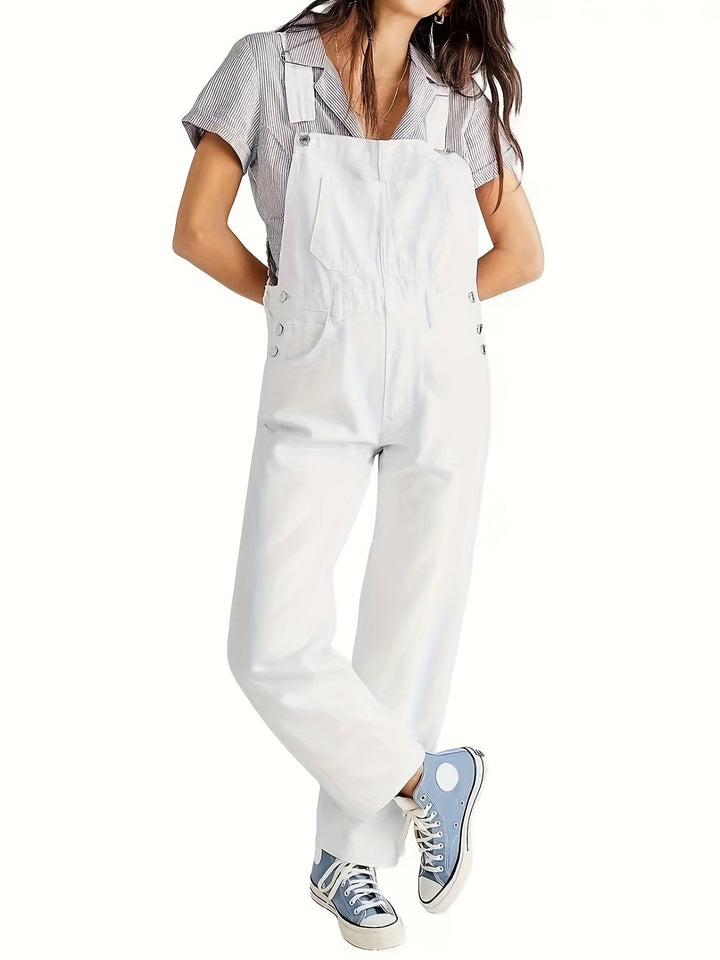 CityEase women's denim jumpsuit, a casual and stylish overall for everyday fashion.