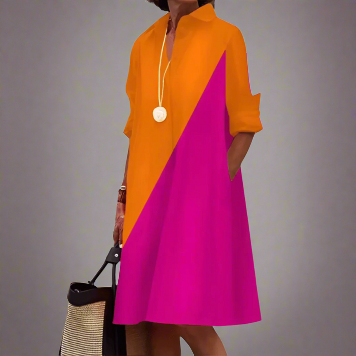 Comfortable and elegant women's polo dress, a versatile short sleeve summer staple for a relaxed everyday look.