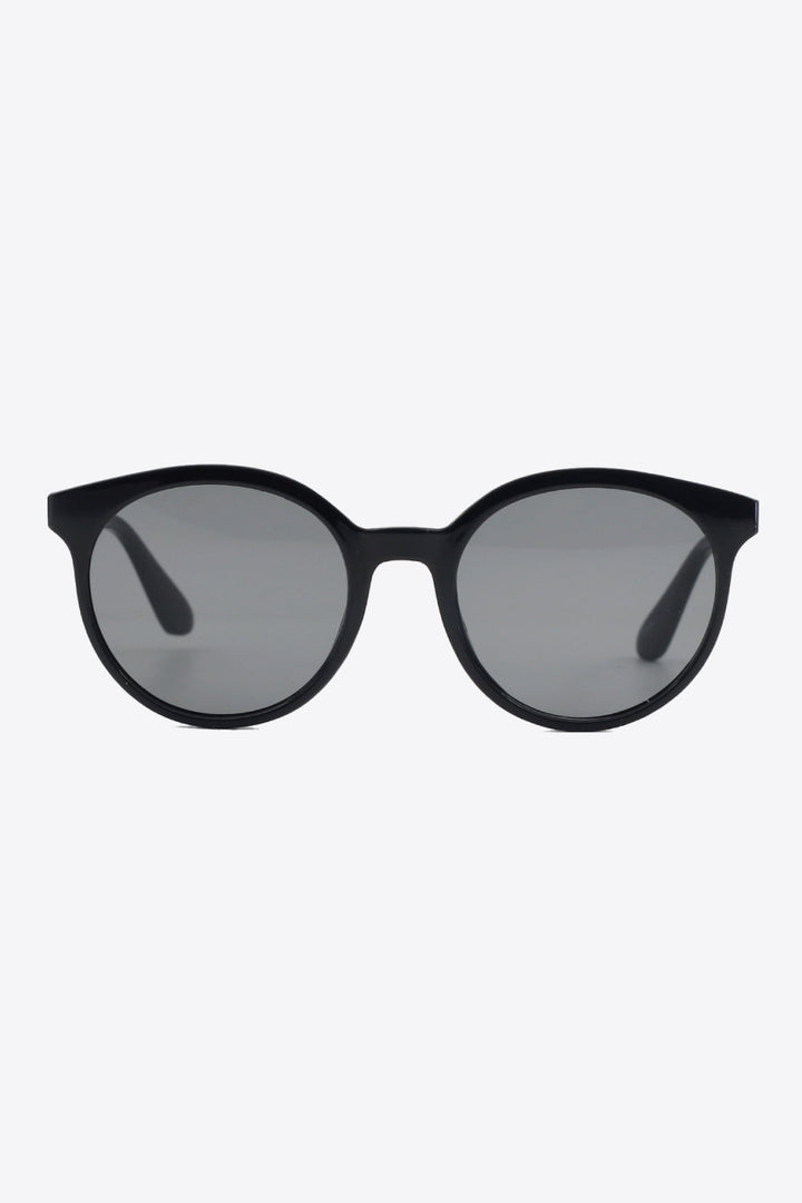 Compact and portable round sunglasses, perfect travel essential