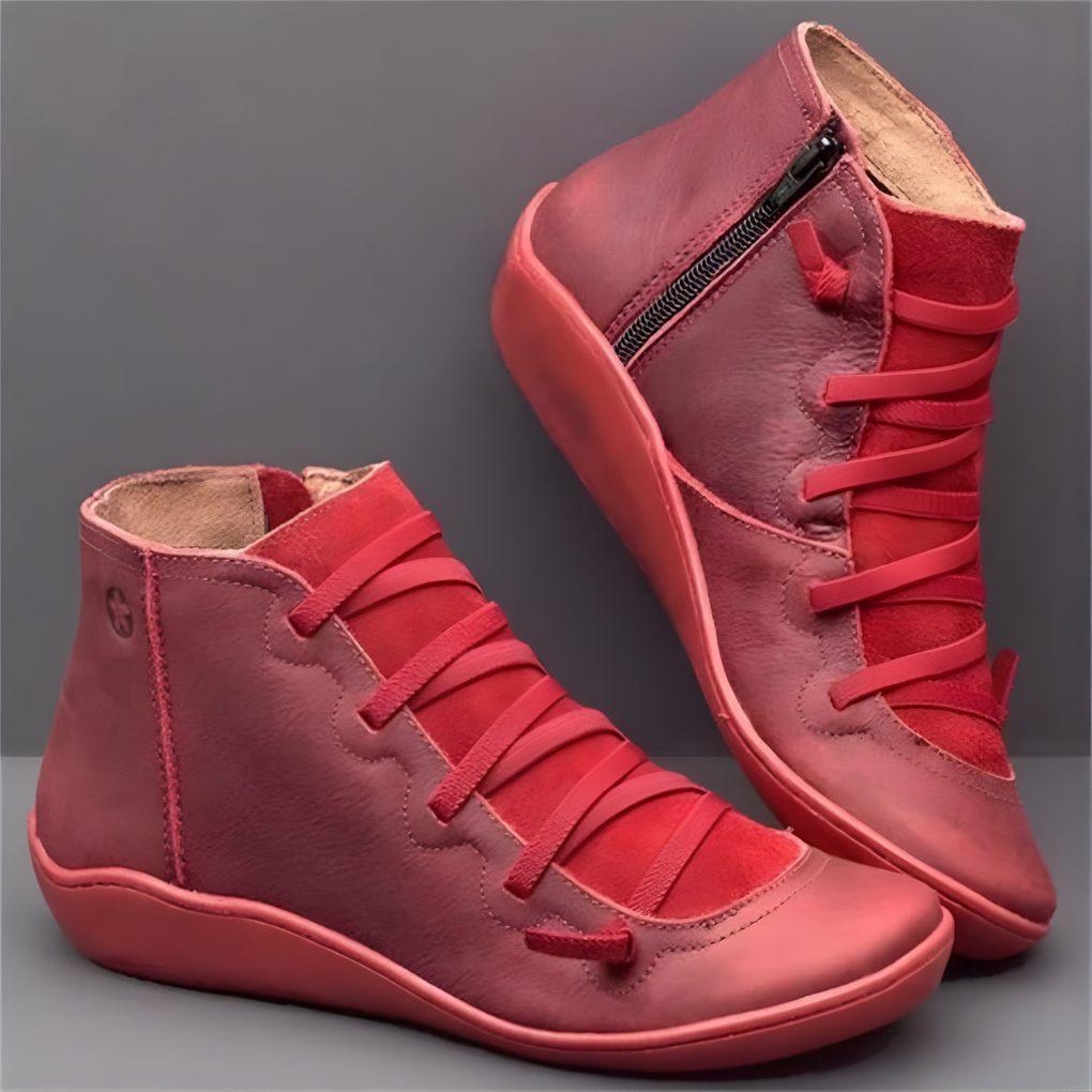 Comfortable women's low profile leather shoes perfect for daily wear.