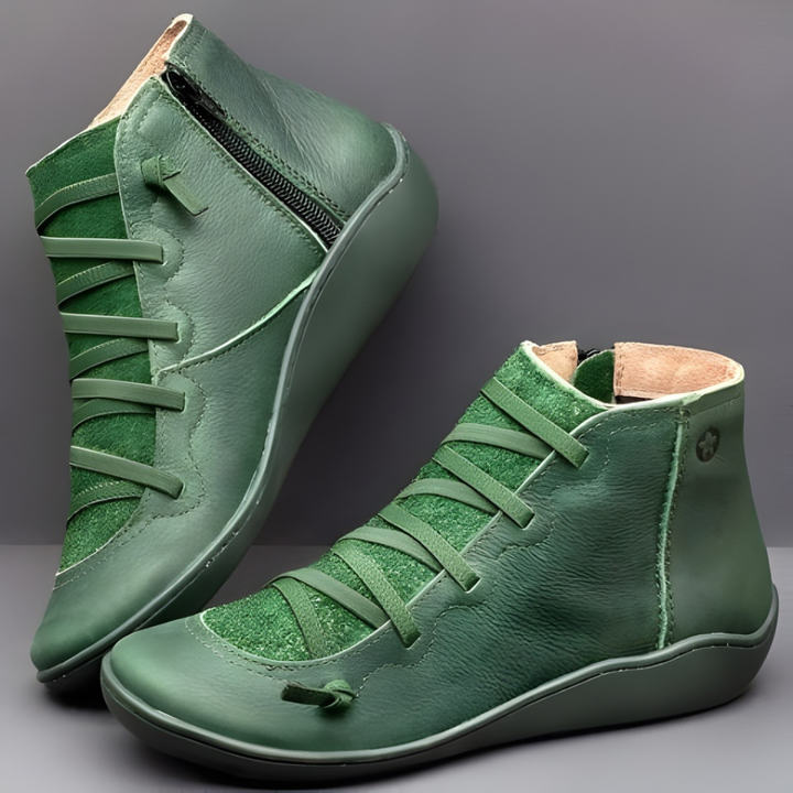 Stylish brown leather shoes for women, ideal for casual everyday use.