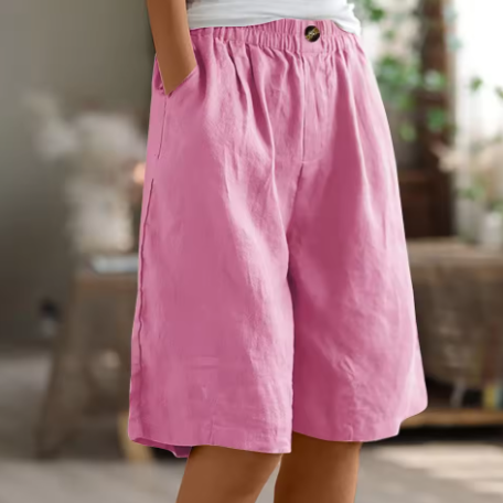 Stylish women's casual shorts with a comfortable, relaxed fit.