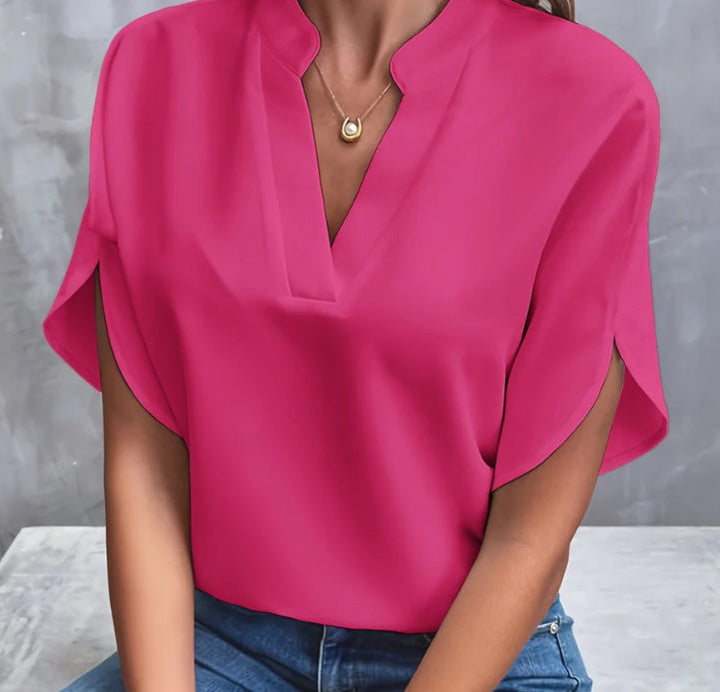 A women's lightweight short sleeve t-shirt, perfect for warm weather casual wear.