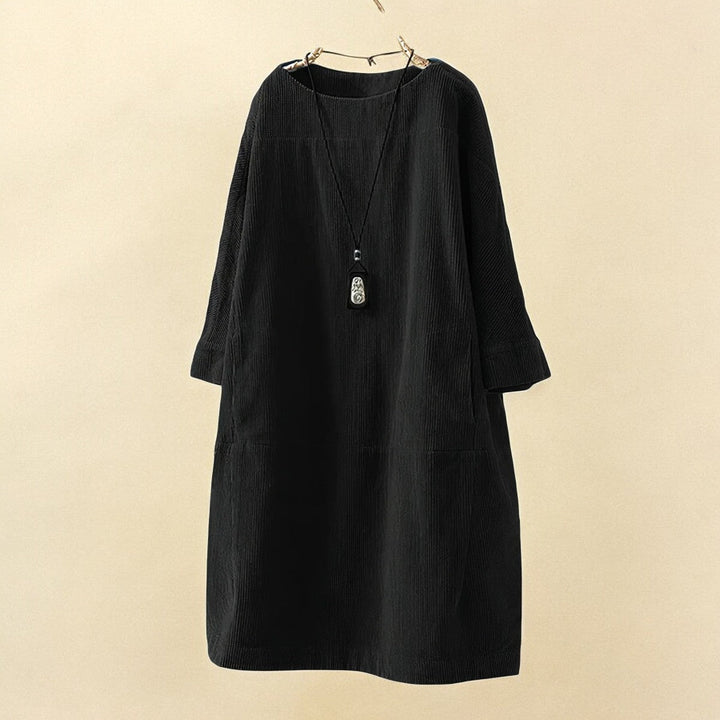 Elegant evening dress with built-in tummy control for a smooth look.