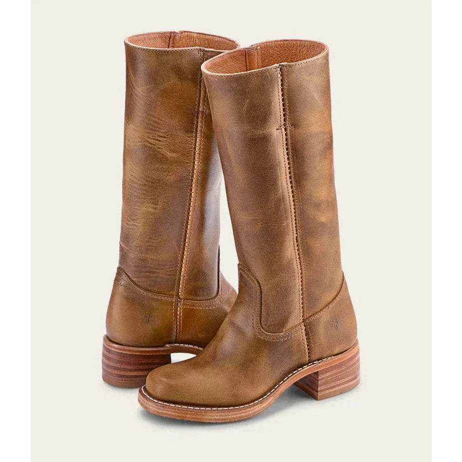 Comfortable and fashionable women's western-style knee-high boots