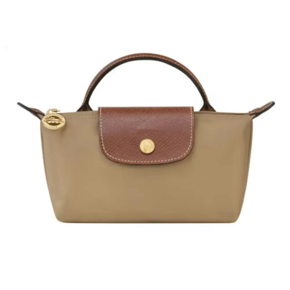 The Elan mini bag presented with a matching wallet, a complete fashion set.