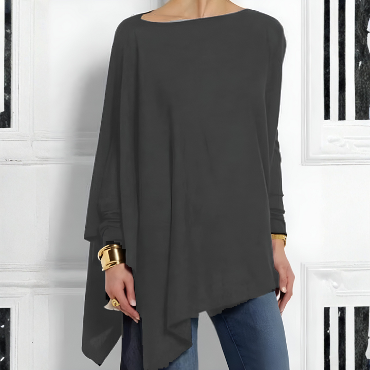 Comfortable women's elegant top with long sleeves, perfect for fashion-forward looks.