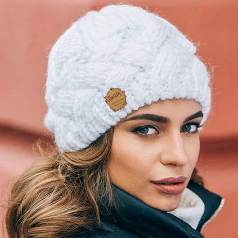Cozy and fashionable Elena knit hat for everyday wear.
