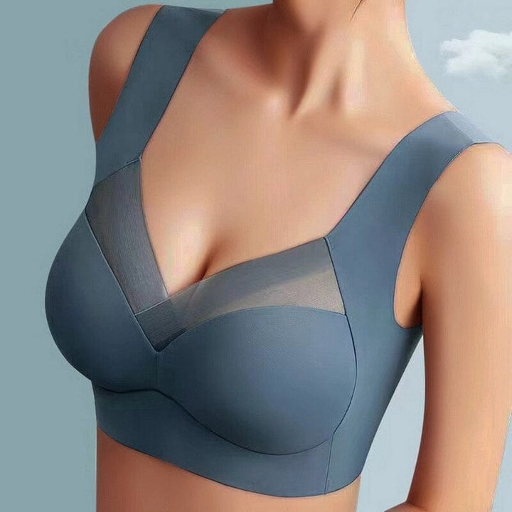 Women's Eliana bra in dark blue - comfortable supportive everyday lingerie