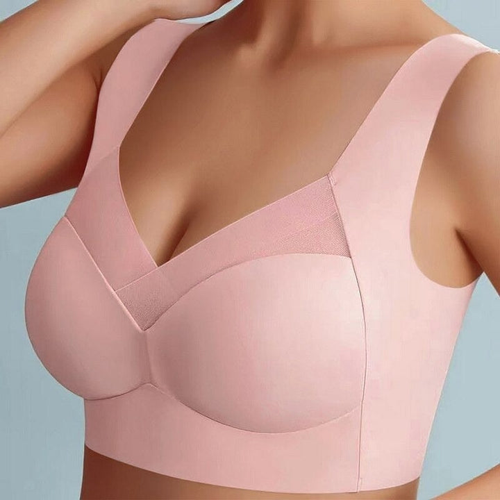 Versatile blue Eliana bra, a must-have comfortable supportive lingerie