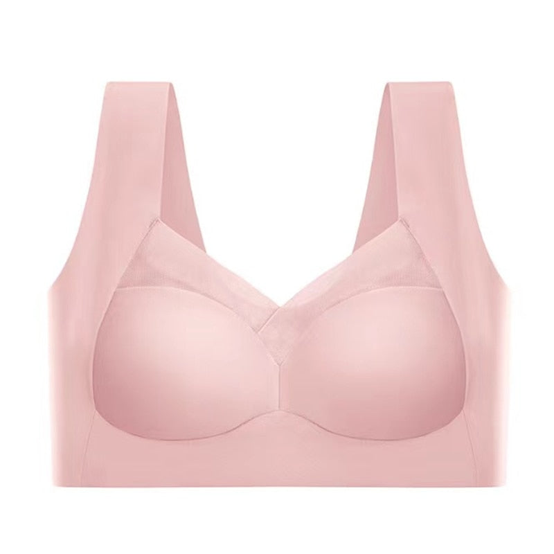 Supportive beige Eliana bra for women, perfect for daily wear