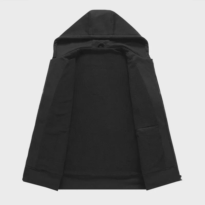 Back of the women's zip-up heated jacket, showcasing quality cold weather clothing.