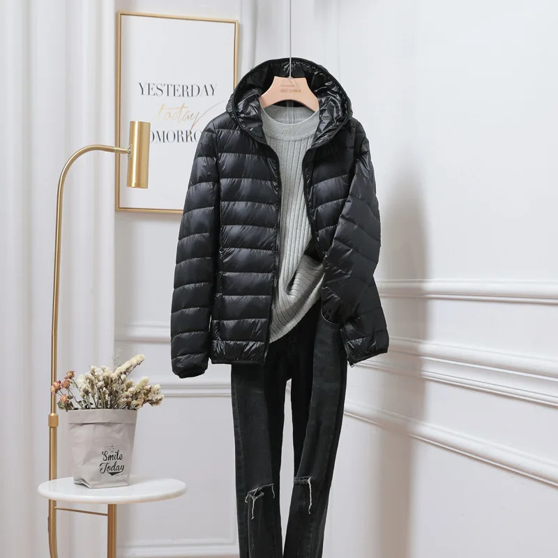 Stylish hooded winter jacket, perfect for casual wear and cold weather