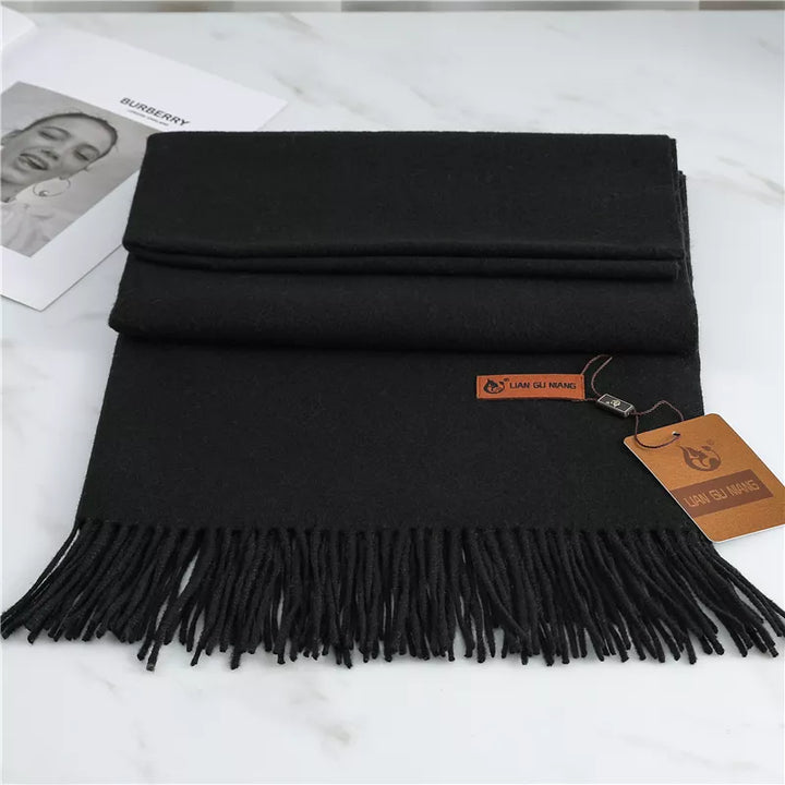 Luxurious Krystal cashmere scarf, a must-have cozy accessory