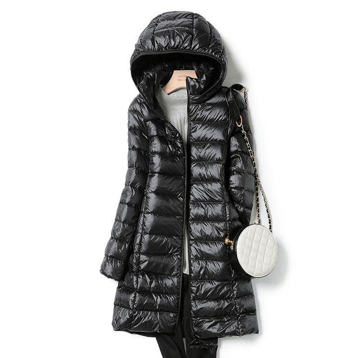 Everyday women's Nova lightweight winter coat, designed for casual comfort & warmth in cold weather.