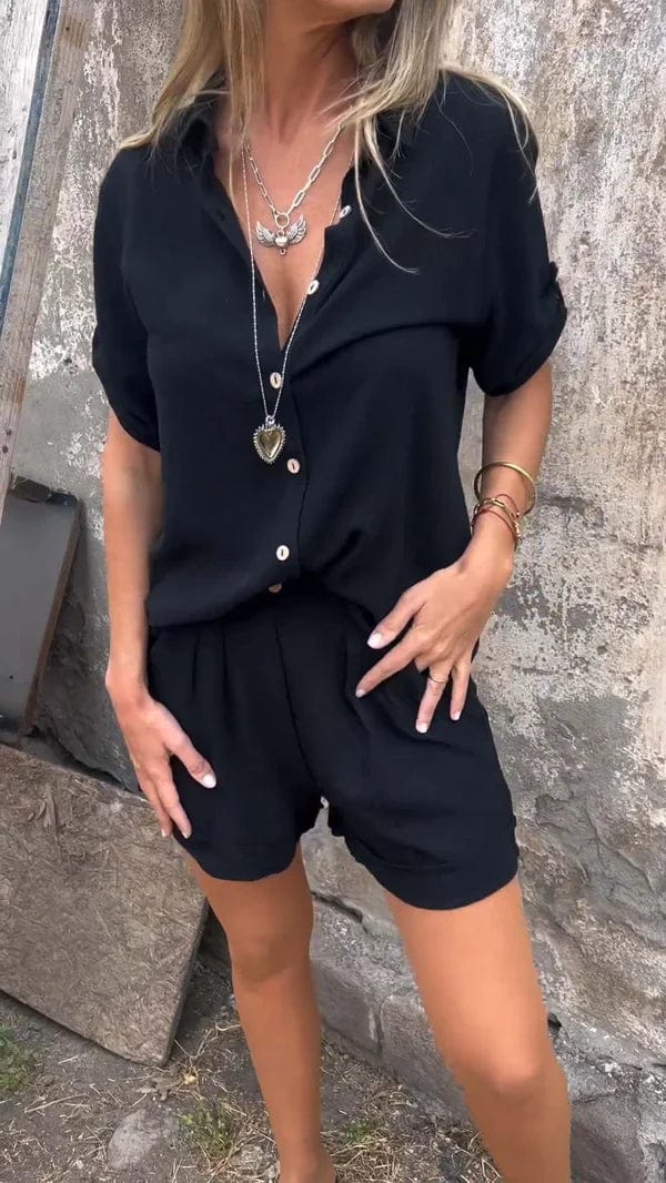 Casual chic women's matching set, perfect for everyday style and warm weather outfits.