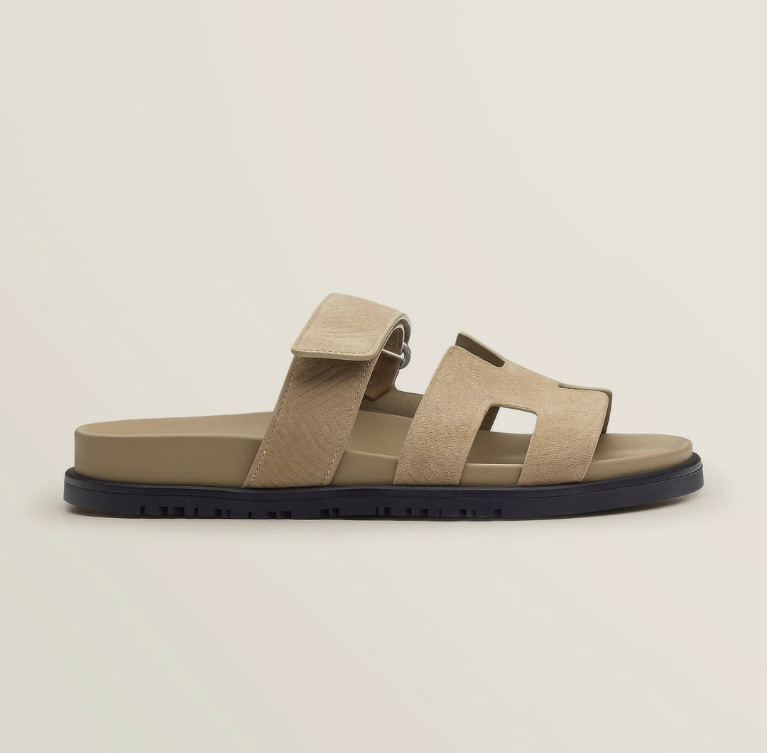 Minimalist women's casual shoes, versatile flat slip-on sandals