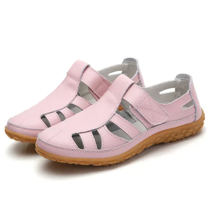 Adjustable strap women's sandals offering orthopedic comfort and style