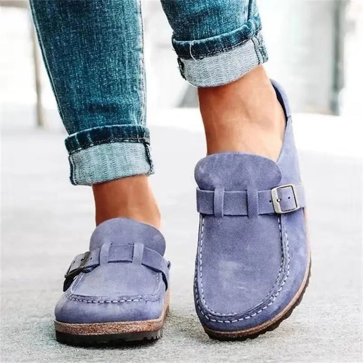 Comfortable women's orthopedic slippers for foot support, wellness, and cozy daily indoor wear.