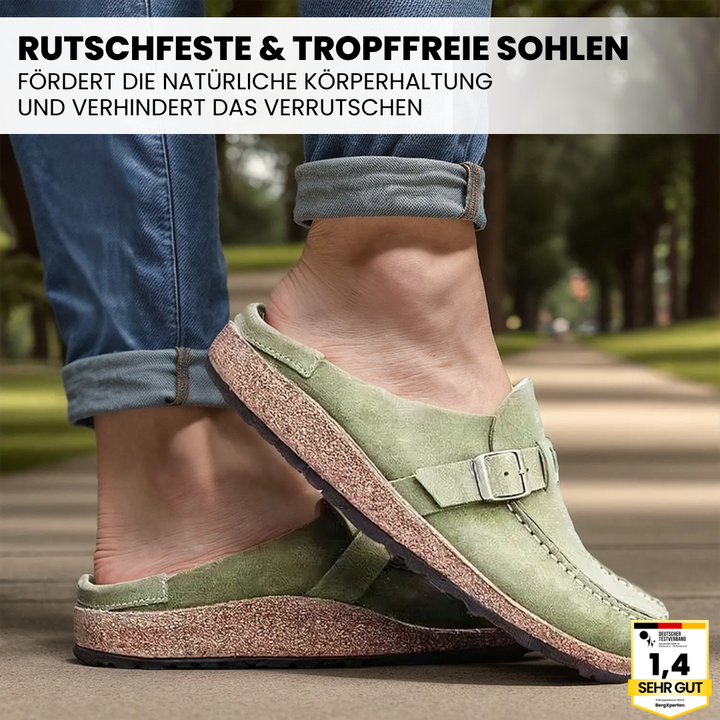 Soft cushioning women's orthopedic slippers for ultimate comfort, arch & foot support. Durable indoor footwear.
