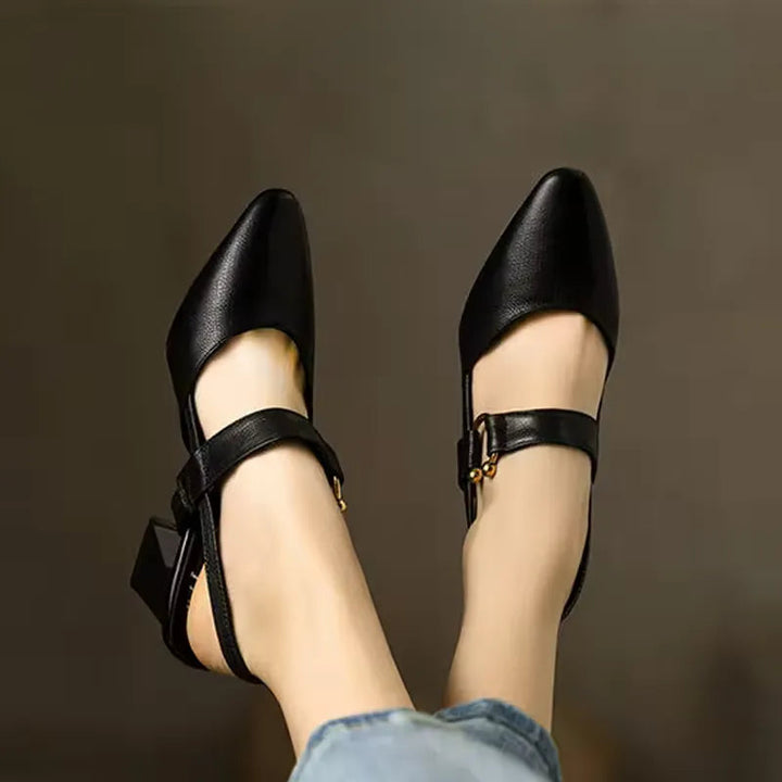 Chic women's supportive high heels, merging elegant style with essential orthopedic comfort.
