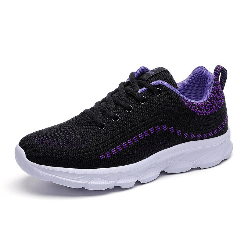 Women's orthopedic walking shoes for pain relief. Features arch support, memory foam comfort for plantar fasciitis.