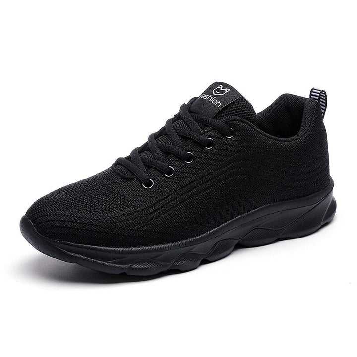 Breathable women's athletic walking shoes with arch support & memory foam for ultimate comfort & pain relief.