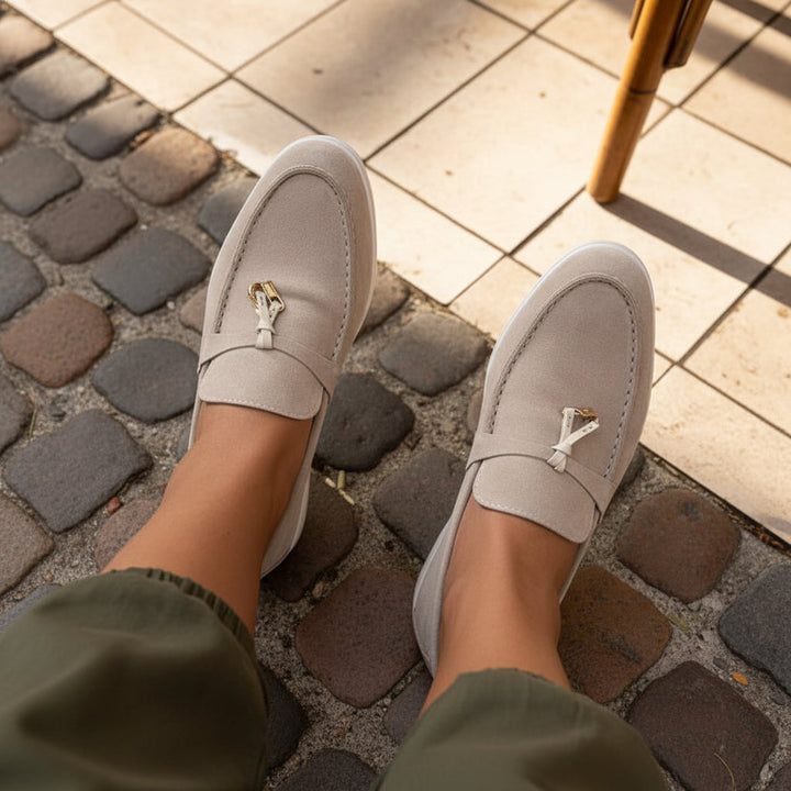 Women's pointed-toe loafers for effortless style & all-day comfort. Classic slip-on flats.