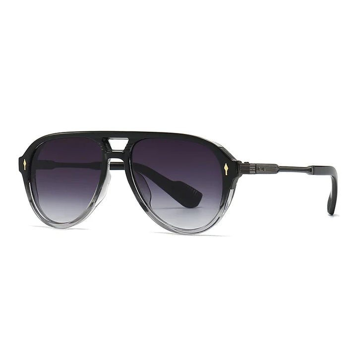 Women's retro aviator sunglasses, showcasing classic 70s design with fashionable tinted lenses.