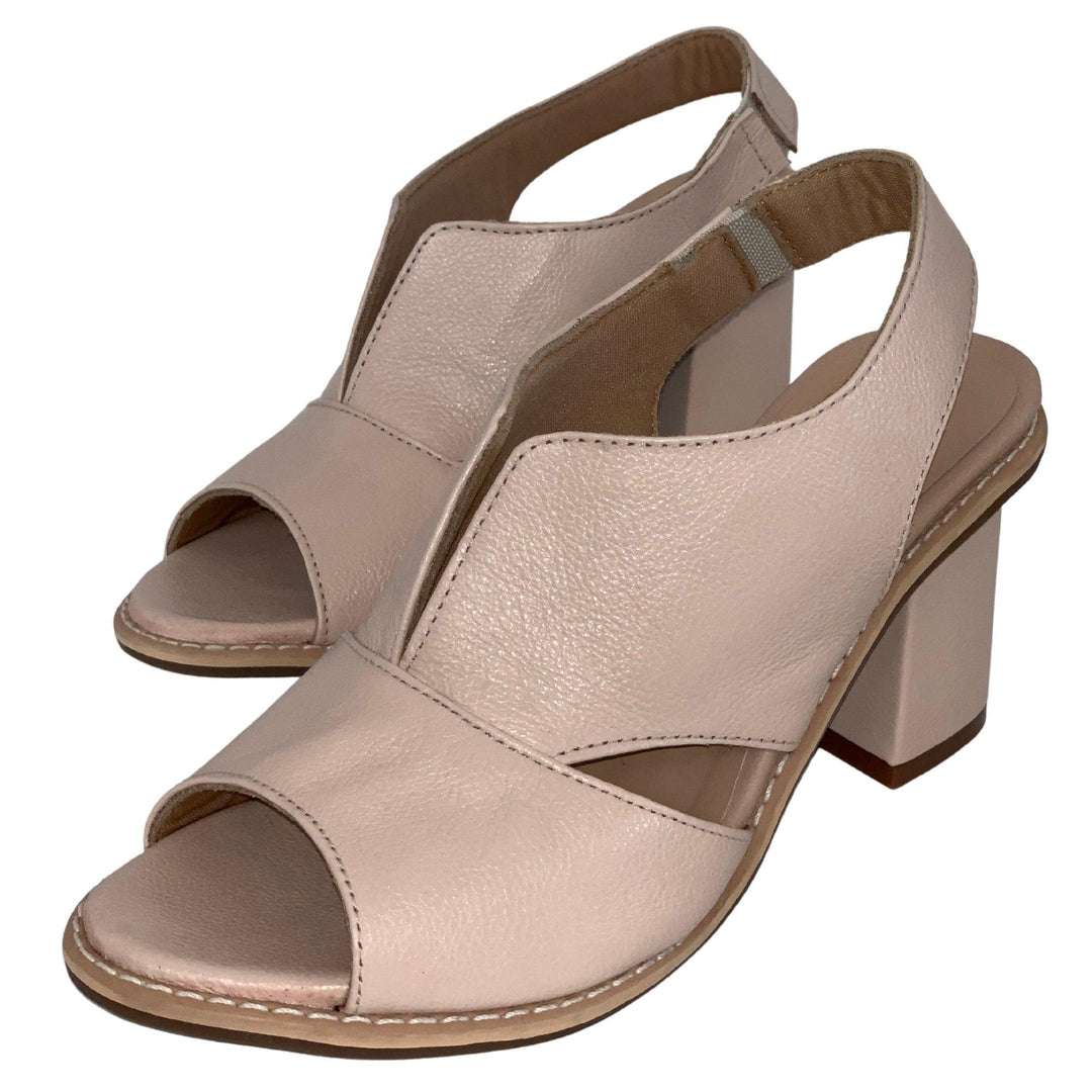 Stylish Selina heeled buckle sandals for women, perfect for dressy summer occasions and comfort.